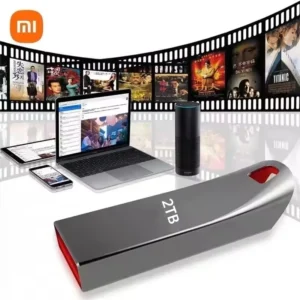 محرك أقراص فلاش USB-C من Xiaomi، مقاوم للماء، سرعة فائقة، تصميم معدني أنيق، سعات تصل إلى 2TB، مثالي للتخزين الحديث.