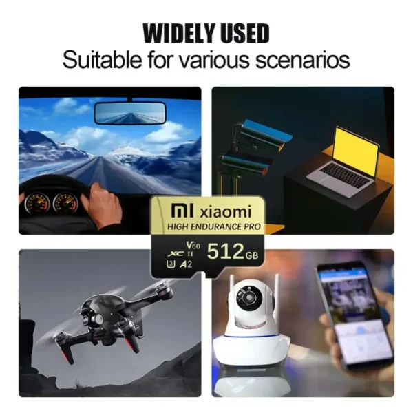 ⁦بطاقة ذاكرة Xiaomi Micro SD عالية السرعة، سعات تصل إلى 2 تيرابايت، فئة C10، مثالية للهواتف الذكية، توفر تخزينًا موثوقًا وأداءً سريعًا.⁩ - الصورة ⁦6⁩