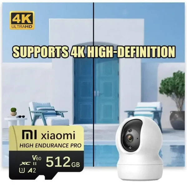 ⁦بطاقة ذاكرة Xiaomi Micro SD عالية السرعة، سعات تصل إلى 2 تيرابايت، فئة C10، مثالية للهواتف الذكية، توفر تخزينًا موثوقًا وأداءً سريعًا.⁩ - الصورة ⁦5⁩